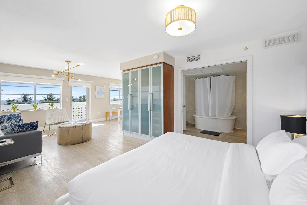 Ocean Drive Apartments With Rooftop Pool, South Beach, Miami Miami Beach Exterior foto